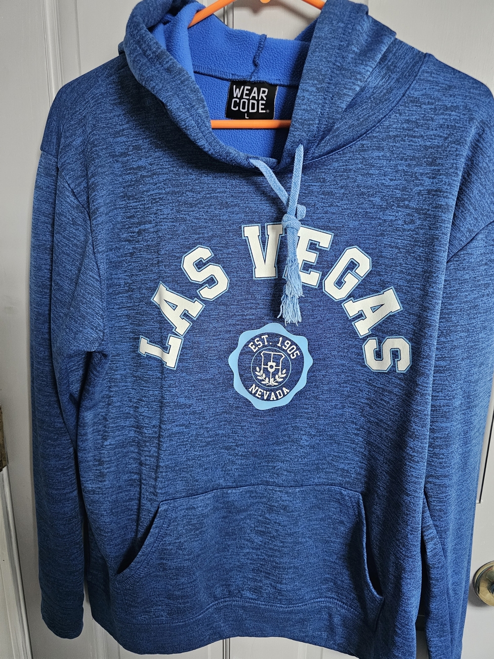 Men’s Las Vegas Blue Hoodie Sweatshirt
